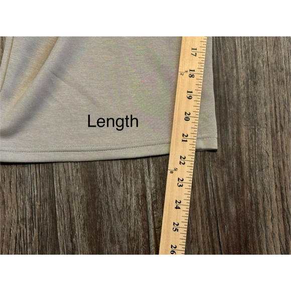 NWT Velocity Active Khaki Cropped Pocket Joggers Pants XL​​​​​ - Picture 4 of 6